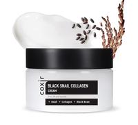 COXIR ] Crème noire au collagène d'escargot (30 ml) | Mucine d'escargot, collagène, haricots noirs | Sans paraben, sans cruauté animale, soin coréen de la peau (30 ml) (30 ml) (30 ml (1 paquet)