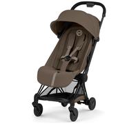 COŸA Confort 2026 Poussette ultra-compacte et Châssis Matt Black Coconut Brown