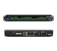 COYEUX Analyseur De Spectre Musical Numérique, Égaliseur Double Canal À 31 Bandes avec Affichage LED, Prise en Charge des Modes D'enregistrement/Rappel, E/S Symétriques TRS/RCA/XLR, pour La Maison