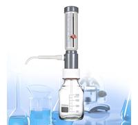 COYEUX Distributeur à Manchon pour Flacons De 0 à 25 ML, Pipettes De Laboratoire Réglables, avec Flacons De Réactifs en Verre, pour Une Efficacité Accrue Et Un Dosage Précis, 250ml