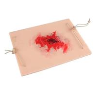 COYEUX Modèle De Soins De Plaies Simulés d'urgence, Kit De Formation À L'emballage des Plaies Chirurgicales, Module Cutané Portable, pour Simuler des Plaies Traumatiques Et Pratiquer Les Compétences
