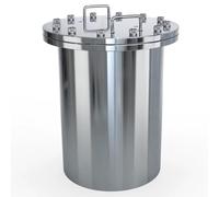 COYEUX Réservoir sous Pression en Acier Inoxydable, Cuve De Distribution De Colle Industrielle avec Vanne De Régulation De Pression, Joint Étanche, pour Le Transfert De Fluides 5L