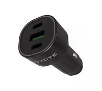 Chargeur Allume-cigare Coyote 2xusb-c + 1xusb-a