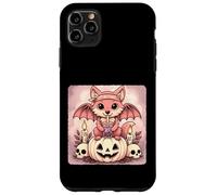 Coyote Chauve-Souris Kawaii Pastel Goth Creepy Mignon Squelette Coque pour iPhone 11 Pro Max