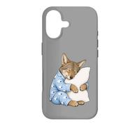 Coyote Dormant dans Un Pyjama Mignon Coque pour iPhone 17