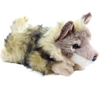 Coyote en peluche couché 25 cm ECO-FRIENDLY