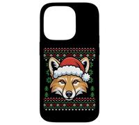 Coyote Pull de Noël Moche Coyotes Coque pour iPhone 14 Pro