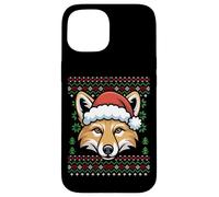 Coyote Pull de Noël Moche Coyotes Coque pour iPhone 15