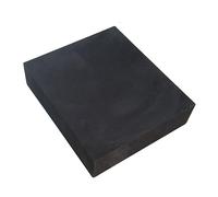 COYOUCO 1 Packs Bloc De Lingot De Graphite 99.9%6 Plaque De Graphite De Haute Pureté Surface De Fraisage À Blanc Moule De Coulée 100Mm X 100Mm,50mm