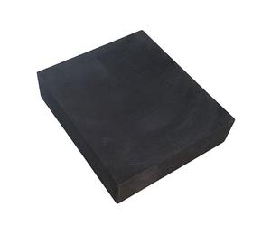 COYOUCO 1 Packs Bloc De Lingot De Graphite 99.9%6 Plaque De Graphite De Haute Pureté Surface De Fraisage À Blanc Moule De Coulée 100Mm X 100Mm,50mm