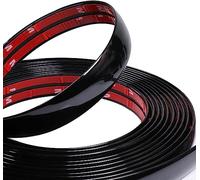 COYOUCO Bande Chromée Garniture Chromée, Bande Protection Bande Bordure Couleur Couleur Voiture Décalage Ruban, Bande Moulage Autocollante pour Protecteur Bord Fenêtre Porte Voiture,22mm*5m