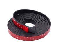 COYOUCO Bandes de Caoutchouc néoprène, Bandes de Caoutchouc adhésif de 2 mm d'épaisseur et 2 m de Long, Rouleaux Collants en Caoutchouc pour Joints de Bricolage Joints d'étanchéité,15mm