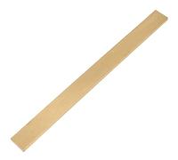 COYOUCO Barre Plate en Laiton, Bande De Stock Rectangulaire Plaque De Métal Bande Solide, Épaisseur 2Mm Longueur 500Mm,10mm