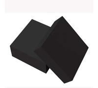 COYOUCO Coussinets en Caoutchouc 200Mm×100Mm Épaisseur 55Mm-100Mm Coussinets antidérapants et absorbants pour Meubles, Machines, projets de Bricolage 2 pièces,60mm
