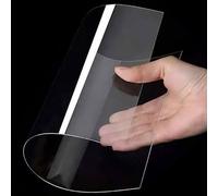 COYOUCO Feuille de Film Pet A3, 420mm x 300mm Feuilles Plastiques Transparentes Flexibles pour Loisirs Créatifs, Cadres Photo, Panneaux, Projets DIY, Impression, DTF,0.1mm 25 Pieces