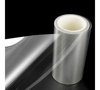 COYOUCO Feuille Pet Transparente 0,2mm d'épaisseur, 61cm de Large - Film Thermorésistant pour Impression DTF, Laminage, Bricolage, Isolation, Étiquetage,5m