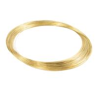 COYOUCO Fil de laiton, 0,7/0,8/0,9/1 mm de diamètre, poids de 1 kg, fil de laiton massif nu pour la fabrication de bijoux, l'artisanat, l'électricité, l'industrie,0.9mm*1kg