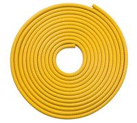COYOUCO Gardes Bord Porte Voiture sans Colle, 5m Jaune U Type Caoutchouc Bord Garniture Porte Voiture Bord Protecteur pour Berlines, SUV, Camions,Jaune,7x10mm Grip 0.8~2.5mm