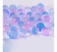 COYOUCO Perles De Verre D'aquarium en Pierres Précieuses, Options De Couleurs Assorties, Cailloux Décoratifs en Mosaïque De Pierres Précieuses en Verre,50pcs