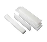 COYOUCO Plaque en Nylon Blanche 1 m × 60 mm, épaisseur 12 à 50 mm, Plaque Plastique rectangulaire pour usinage, Bricolage, modélisme,40mm