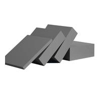 COYOUCO Plaque PVC, Épaisseur 12-30 mm 150x150 mm, Panneau Plastique en Polychlorure de Vinyle pour Bricolage, Isolation Électrique, Applications Industrielles, Gris,150 * 150 * 25mm