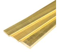 COYOUCO Stock de barre plate en laiton, épaisseur de 3 mm x3/4/5/6/8/10 mm de largeur x 500 mm de longueur Plaques en laiton Stock de moulin pour la fabrication de couteaux, artisanat,3 * 10 * 500mm