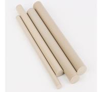 COYOUCO Tige Peek, Longueur 1000 mm, diamètre 12 mm-20 mm, Barre en polyétheréthercétone, Plastique Technique pour usinage CNC, Applications mécaniques industrielles, 1 pièce,15mm