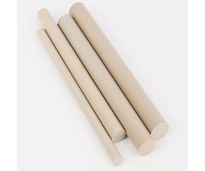 COYOUCO Tige Peek, Longueur 1000 mm, diamètre 12 mm-20 mm, Barre en polyétheréthercétone, Plastique Technique pour usinage CNC, Applications mécaniques industrielles, 1 pièce,15mm