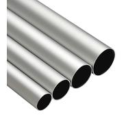 COYOUCO Tube en aluminium 2 pièces, tube rond en aluminium de 38 mm de diamètre extérieur, tuyau droit en métal de 500 mm de longueur pour le bricolage, l'industrie, la décoration,38 * 1.5mm