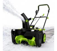 coyrugky DéNeigeuse sans Fil 40v 3500w,Souffleuse Neige Conducteur Marchant | Largeur De DéBlaiement De 50cm, PortéE De Projection De 7,6m, Moteur De 3500w, DéNeigement Robuste Pour AlléEs Et Trottoi