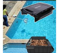 coyrugky Robot Surface Piscine aspirateur Automatique, Double Charge Solaire, écumage continu - Batterie Longue durée