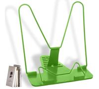 COYUN 1 Pièces Support Livre, Porte Partitions, Lutrin de Lecture, Reposes de Recettes Cuisine, Réglable Pupitre de Lectures Ouvert, Tenirs Livres pour Lire au Lit, Book Stand Multifonctionnelle, Vert