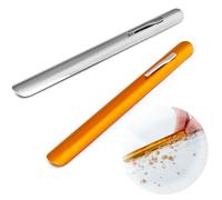 COYUN 2 Pièces Ramasse Miettes de Table INOX Courbé, Ramasse-Miette, Ramasse Miettes Manuel Courbé, Ramasse Miettes Inox, Ramasse Miettes, Idéal pour Restaurants et Serveurs(2 Couleurs)