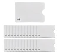 COYUN 24 Pièce Protecteur de Carte Porte-Monnaie Anti RFID FRAUDE Etui Carte Bancaire Anti Piratage, Étui protége des Cartes de crédit Carte sans Contact, RFID Pochette Protection Porte Carte