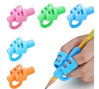 COYUN 5 Pcs Guide Doigts Ecriture Enfant, Ergonomique Aide Ecriture Enfant, Pencil Grip for Kids, Grips pour Crayon pour Enfants Étudiants, Outils de Correction de Posture pour Apprendre a Ecrire