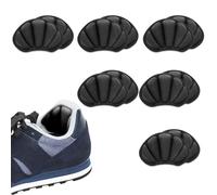 COYUN 6 Paires Coussinets, Protection Chaussure Homme et Femme, Anti-ampoules, Protege Talon Chaussure, Antidérapant, pour l'arrière du Talon Trop Grande, Noir
