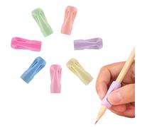 COYUN 7 pcs Guide Doigts Ecriture Enfant, Poignées pour Crayons, Grip Crayon Convient aux Stylos Fins, Aide Ecriture Enfant, Ergonomique Aide Crayon, Pour Droitier Gaucher, Cadeau de Rentrée Scolaire