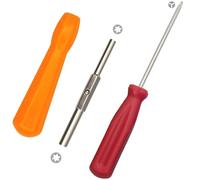 COYUN Lot de 3 tournevis Gamebit de sécurité 3,8 mm et 4,5 mm et tournevis Triwing 2,5 mm pour Ouvrir NES, SNES, N64, Gameboy, Gamecube, Virtual Boy, Sega, Nintendo Consoles, Cartouches de Jeu