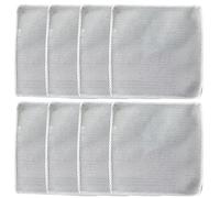 COYUN Lot de 8 chiffons de vaisselle multifonctionnels anti-rayures en fil métallique,chiffons de vaisselle anti-rayures pour vaisselle humide et sec, chiffon de nettoyage multifonction