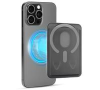 COYUN Portefeuille magnétique pour iPhone, 1 pièce - Compatible et antidérapant, Doté d'un Porte-Cartes, pour Stocker jusqu'à 3 Cartes, Couleur Noir