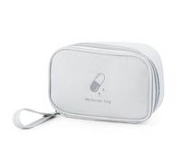 COYUN Trousse de Secours Vide, Trousse Pharmacie Voyage, Trousse Premiers Secours, Boite Pharmacie, Boite Medicaments Rangement, Étanche Sac de Médecine Portable pour Maison, Bureau, Voyages(Gris)