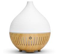 Cozary Diffuseur Huiles Essentielles 160ML 10,3×10,3×12,7cm | Diffuseur de Parfum avec 7 modes de lumière, arrêt auto, compact et facile à utiliser