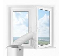 Cozary Joint de Fenêtre pour Climatisation Mobile - 3m, en Tissu Oxford Résistant et Imperméable, Compatible avec Climatiseurs à un ou deux tuyaux, Améliore l’Efficacité, pour Fenêtre jusqu’à 300 cm