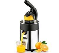 Cozary Presse Agrumes Électrique, Presse Citron Avec 2 Cônes Amovibles, Lavable Au Lave-Vaisselle, Sans Bpa, Presse Agrumes Électrique Pour Orange, Citron Et Pamplemousse