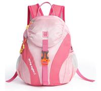 Cozary Sac à dos Enfant Extérieur Imperméable de 5L pour 1 à 3 Enfant, Sac à dos de Randonnée Confortable pour Enfants, Randonnée avec Design Respirant, pour L'école, le Voyage, et le Sport, Rose