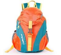 Cozary Sac à Dos Enfant 5L Imperméable - Sac Sportif Respirant avec Ceinture de Poitrine pour Randonnée, École et Voyage (Orange)