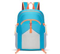 Cozary Sac à Dos Pliable, 28 L Ultraléger Sac à Dos Homme Femme, Sac de Voyage Pliable, Imperméable et Léger Backpack pour Randonnée, Sport et Voyage