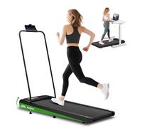 Cozary Tapis de Course, Inclinaison de 8%, 8km/h, Tapis de Marche Pliable, 2.5 HP, Peut être Placé sous Le Canapé,Télécommande,APP, Écran LED, Adapté au Bureau à Domicile, Charge Max 122KG