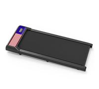 Cozary Tapis de Course, Tapis de Marche Inclinable, 2-8km/h Walking Pad Électrique, Tapis Marche vec Télécommande et APP pour Maison et Bureau, 2.5HP Moteur