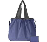 Cozary Women's Tote Bag Pliable Réutilisable - Grand Cabas en Nylon Oxford avec Poche Intérieure & Cordon de Serrage, Imperméable pour Courses, Voyage et Extérieur